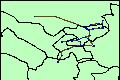 Kyrgyzstan, 100 BCE-1400 CE - data set 3, 'Silk Road' routes
