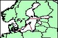 Baltic Sea, 800-900 CE, trade routes