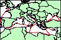 The Black Sea, Mediterranean and the Atlantic coasts of Western Europe, 1400-1530 CE, Venetian galley-operated trade routes
