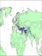 Old World, 500 BCE-2000 CE, significant nodes: Funduks/fondacos/residential loggias, hospices/inns, and caravanserais/khans